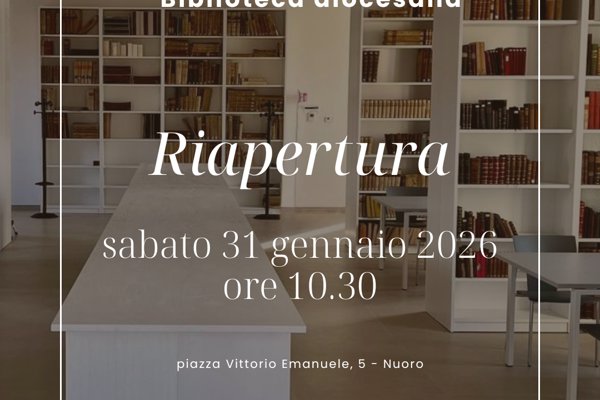Riapertura Archivio Storico e Biblioteca diocesana a Nuoro